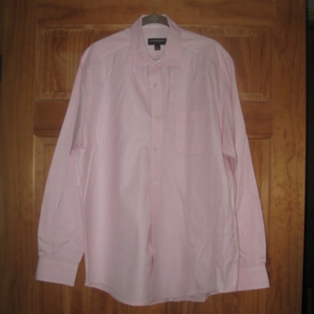Johnston & Murphy Pink Button Down Long Sleeve Shirt